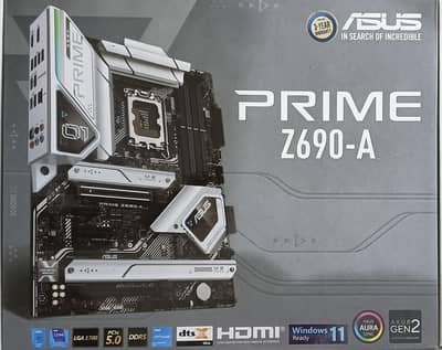 ASUS Prime Z690-A { boot issue }