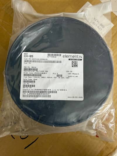 RF Cable / Coaxial Cable RG316, FEP 50 Ohm, 100 Meters