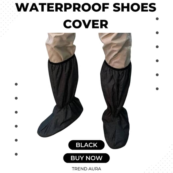 Waterproof Shoe Covers: Reusable, Anti-Slip Protection for Rain, Mud, and Dust