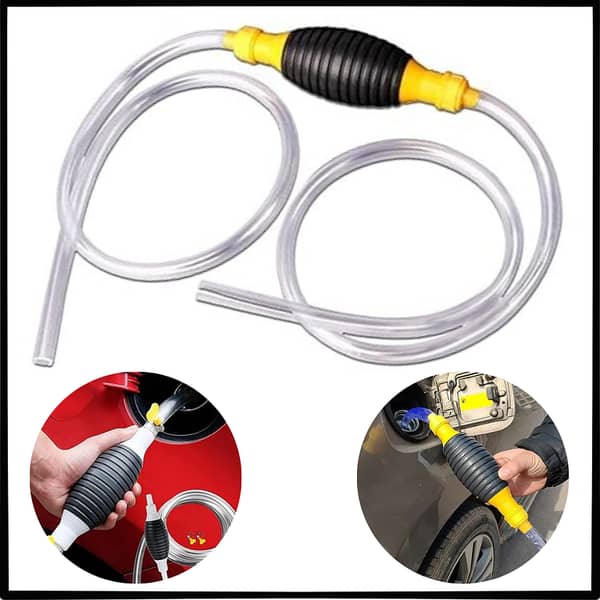 High-Quality Manual Gas Oil Pump by Trend Aura – Portable Hand Suction Pump for Gas, Oil, and Diesel