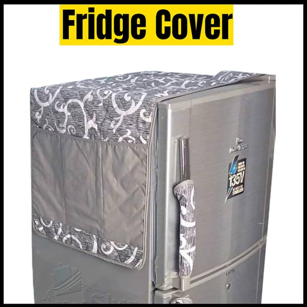 Trend Aura Premium Printed Fridge Cover