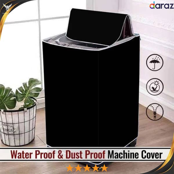 Premium Waterproof Washing Machine Cover for Top & Front Load Machines – Heavy-Duty UV-Resistant Dustproof Protection