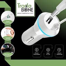 trade bones car charger 12w