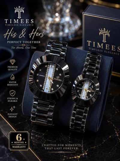 Brand: TIMEES. NEW COUPLE WATACHES