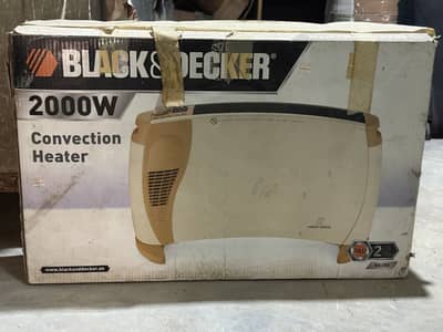 Black & Decker 2000W Convection Heater (HX350) - Original