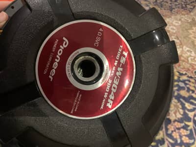 Pioneer subwoofer amp wiring and box