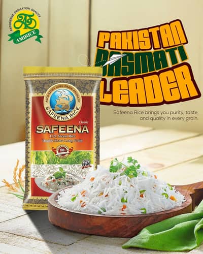 Kainat Rice 1121 Double Steam Extra Long Grain Safeena Rice  20kg