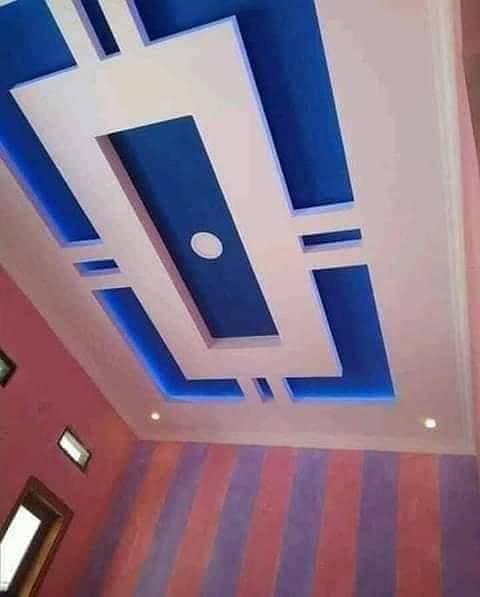 Fancy False Ceiling | Gola Border Ceiling | POP Ceiling 4