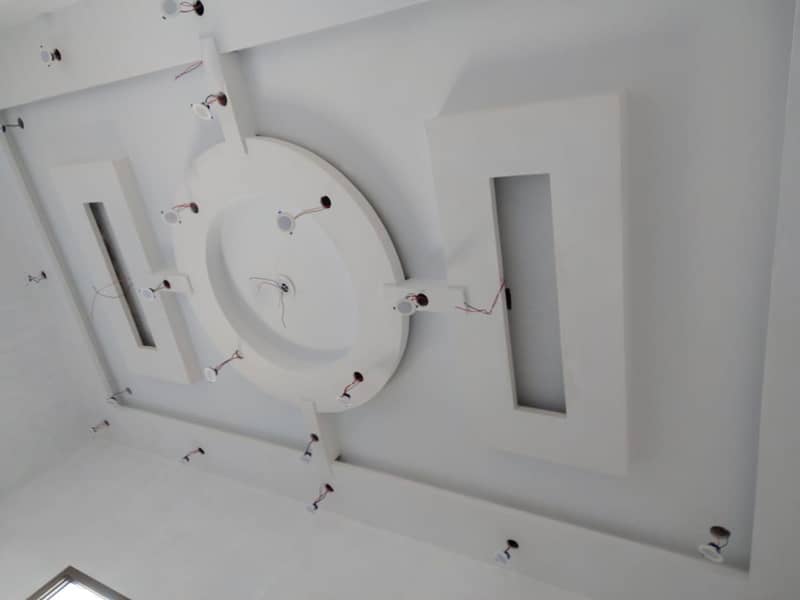 Fancy False Ceiling | Gola Border Ceiling | POP Ceiling 11