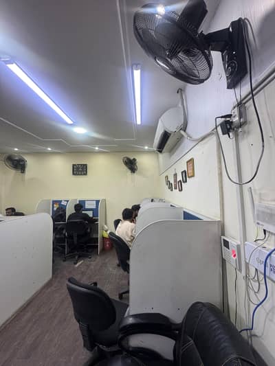 Upper office portion for rent in DHA main blueward