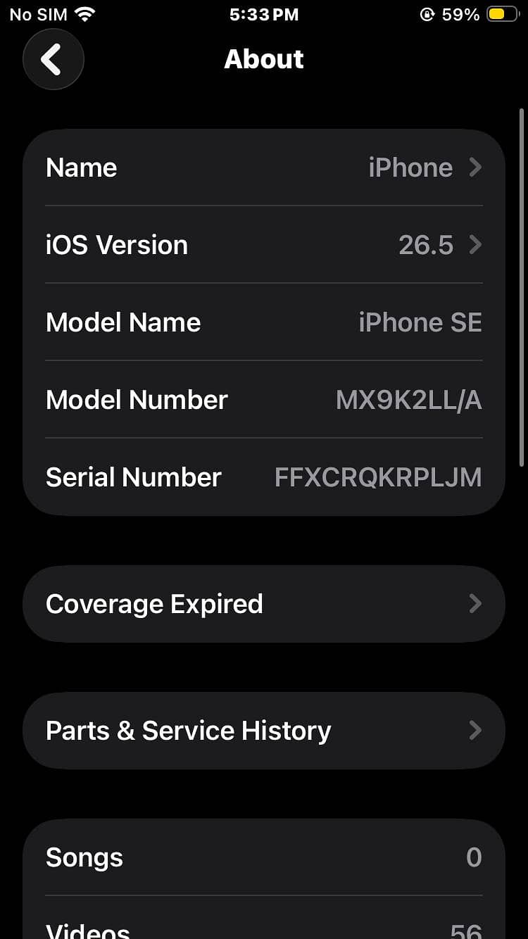 Apple iPhone SE 6