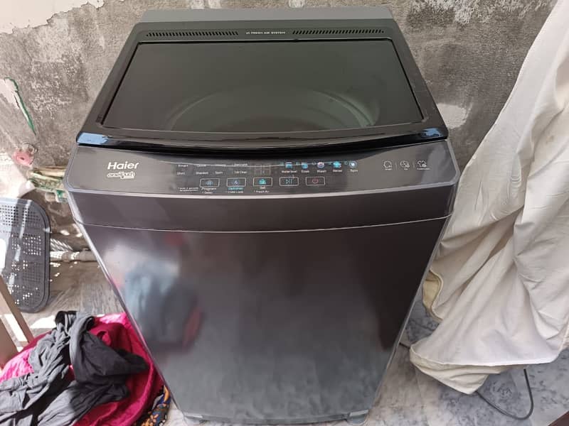 Haier fully automatic machine 1