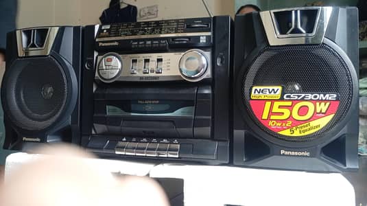 Panasonic RX-CS730 M2 Portable Speakers System (with original box)