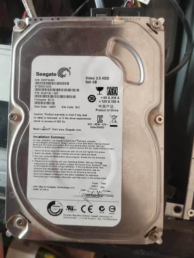 DVR Hard disk 500gb