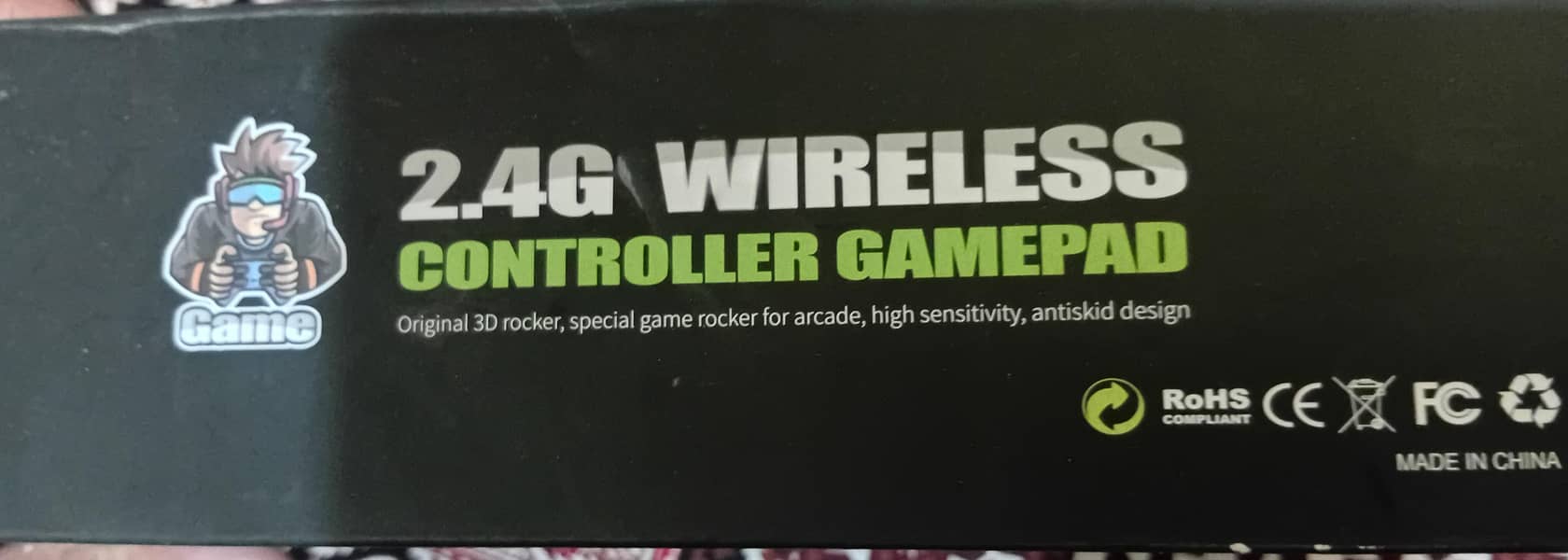 2.4G wireless controller game pad 1