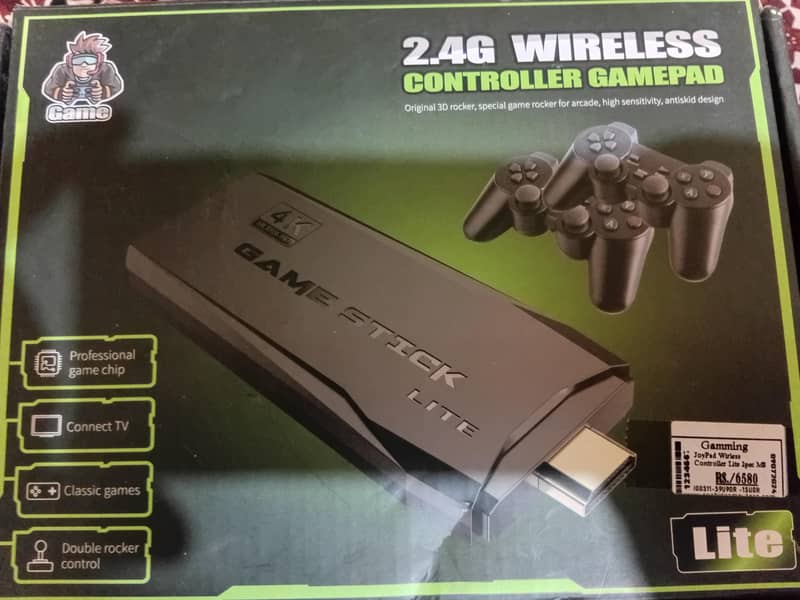 2.4G wireless controller game pad 2