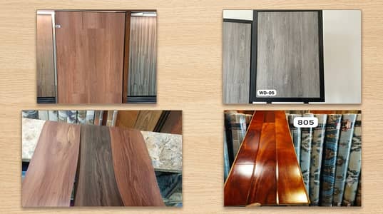 wooden floor -Window blinds - vinyl floor / spc floor / roller blinds