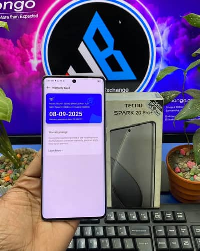 techno spark 20 pro Plus 8GB RAM 256 GB memory 0320/1576/078