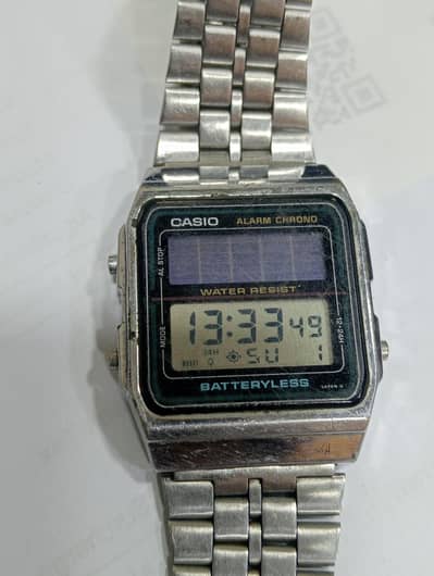 Vintage Rarer Casio Solor watch for men