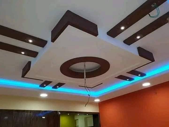 Fancy False Ceiling | Gola Border Ceiling 2