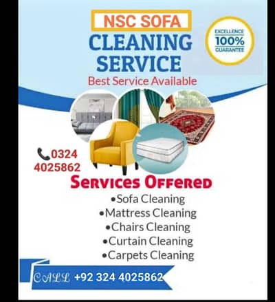 SOFA CLEANING SERVICE & Carpet Cleaning Plz Call Us 03244025862