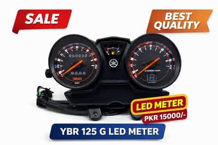 YBR 125 LED METER GENIUN WITH BOX