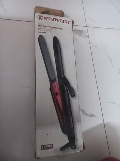 Westpoint hair curler and straightner