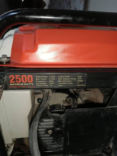 Petrol and gas Generator