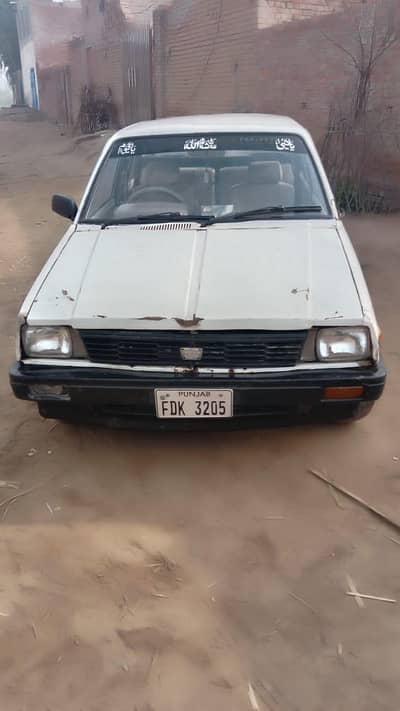 Subaru justy 1987 model engine overall body weak
