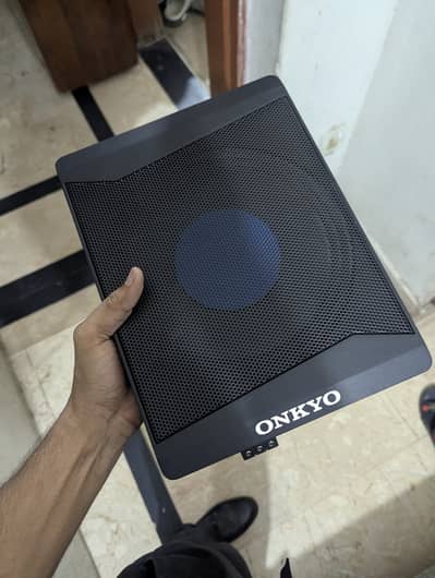 Onkyo r-w1000a underseat active subwoofer for cars