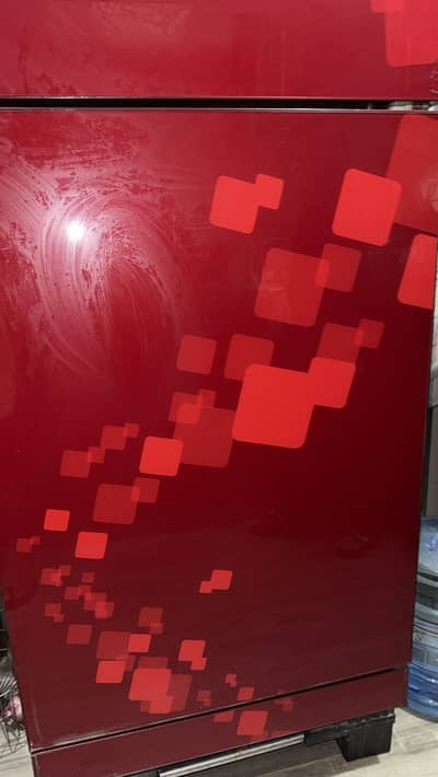 PEL REFRIGERATOR COLOUR RED ALL OK
