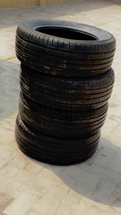 Yokohama tires 18 inch slightly used