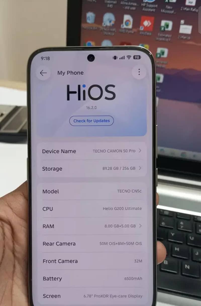 Tecno Camon 50 Pro 0