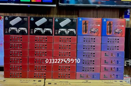GS5 mini game stick 40000 games 2 wireless controller gaming stick