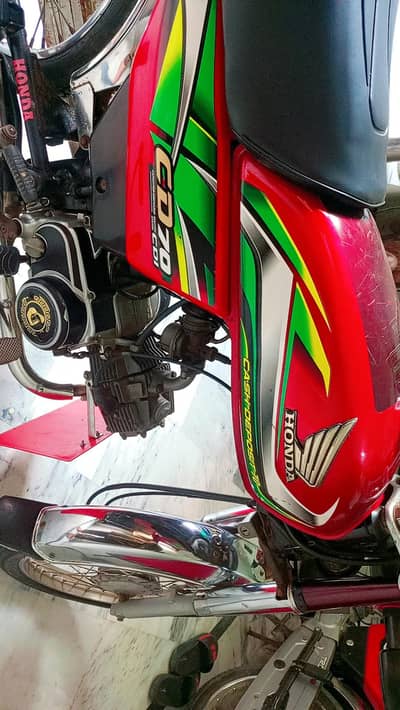 Honda CD70.   Model:2022
