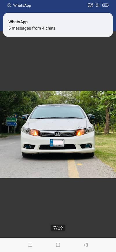 Honda Civic VTi Oriel Prosmatec 2014