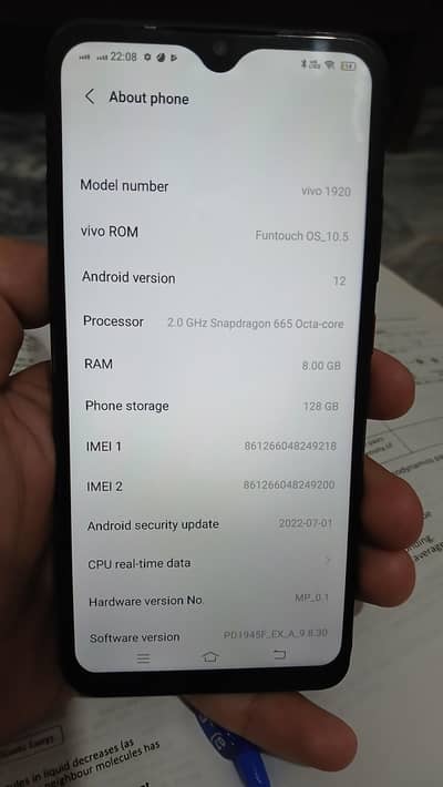 Vivo S1 Pro