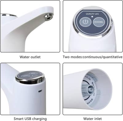 Touch Intelligent Electric Water Pump – Rechargeable Automatic Dispens