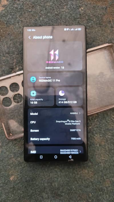 Zte nubia red magic 11 pro 16/512