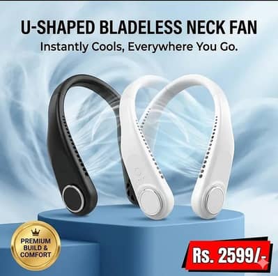 Portable U-shaped neck fan for summer highly discounted