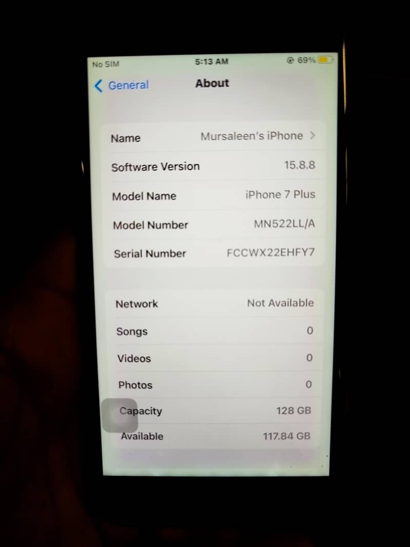 Apple iPhone 7 Plus 8