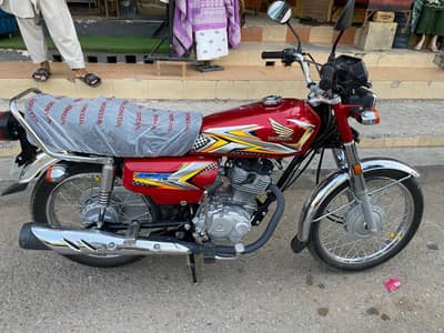 cg125 red coler