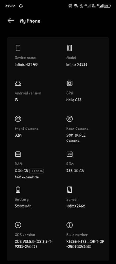 Infinix Hot 40