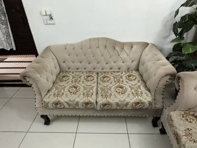 7 Seater Sofa and Mid Table