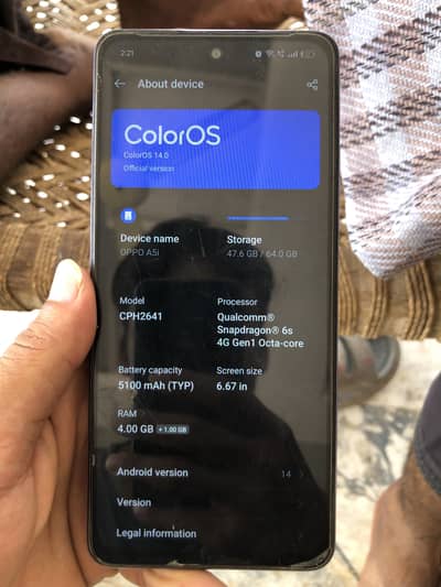 OPPO A5