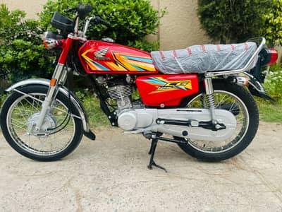 125 Honda | Model 2026 | 1500 KM Driven | Red Honda Bike Urgent Sale