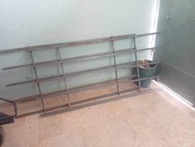 Iron king size bed