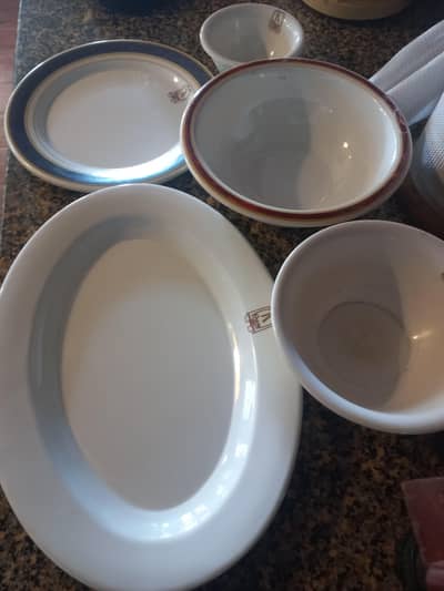DOUBLE GLAZED MELAMINE CROCKERY