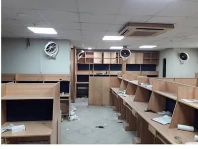 Sami Furnished Area 2200 Square Feet Brand New Corporation Office Available For Rent In Barket Market Garden Town Lahore