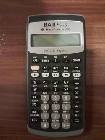 Texas Instrument BA II Plus Financial Calculator